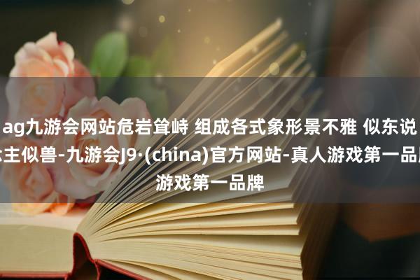 ag九游会网站危岩耸峙 组成各式象形景不雅 似东说念主似兽-九游会J9·(china)官方网站-真人游戏第一品牌