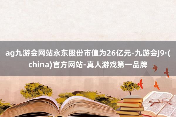 ag九游会网站永东股份市值为26亿元-九游会J9·(china)官方网站-真人游戏第一品牌