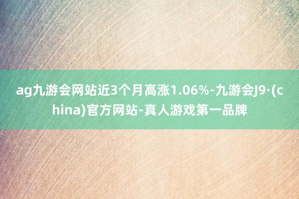 ag九游会网站近3个月高涨1.06%-九游会J9·(china)官方网站-真人游戏第一品牌