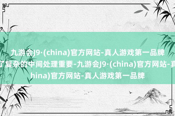 九游会J9·(china)官方网站-真人游戏第一品牌端到端期间减少了复杂的中间处理重要-九游会J9·(china)官方网站-真人游戏第一品牌