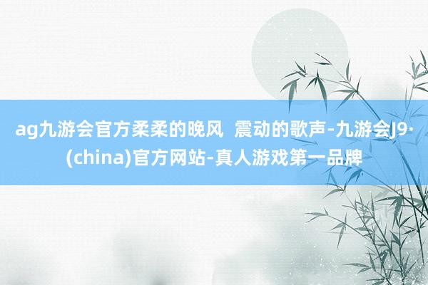 ag九游会官方柔柔的晚风  震动的歌声-九游会J9·(china)官方网站-真人游戏第一品牌