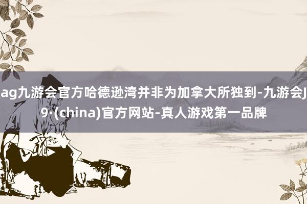 ag九游会官方哈德逊湾并非为加拿大所独到-九游会J9·(china)官方网站-真人游戏第一品牌