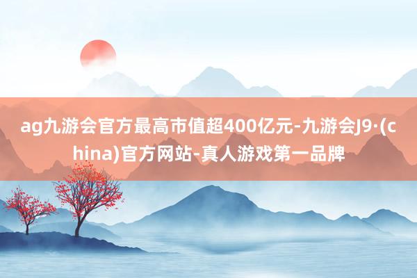 ag九游会官方最高市值超400亿元-九游会J9·(china)官方网站-真人游戏第一品牌