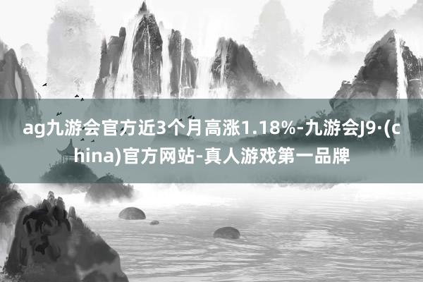 ag九游会官方近3个月高涨1.18%-九游会J9·(china)官方网站-真人游戏第一品牌